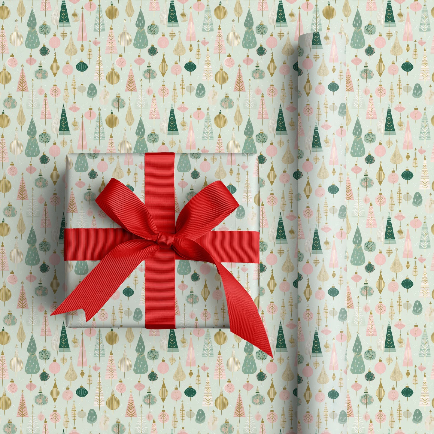 Winter's Ornamental Forest Symphony