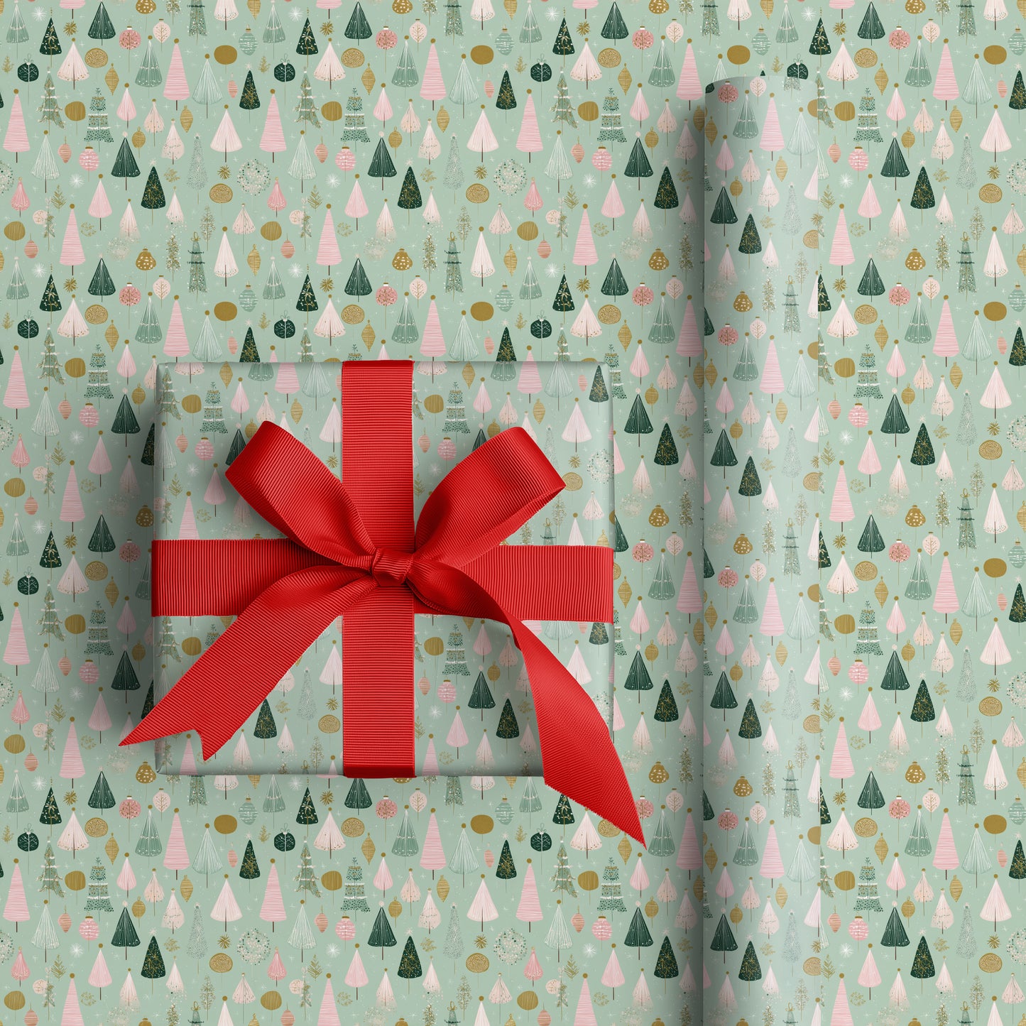 Winter's Gentle Geometric Dance