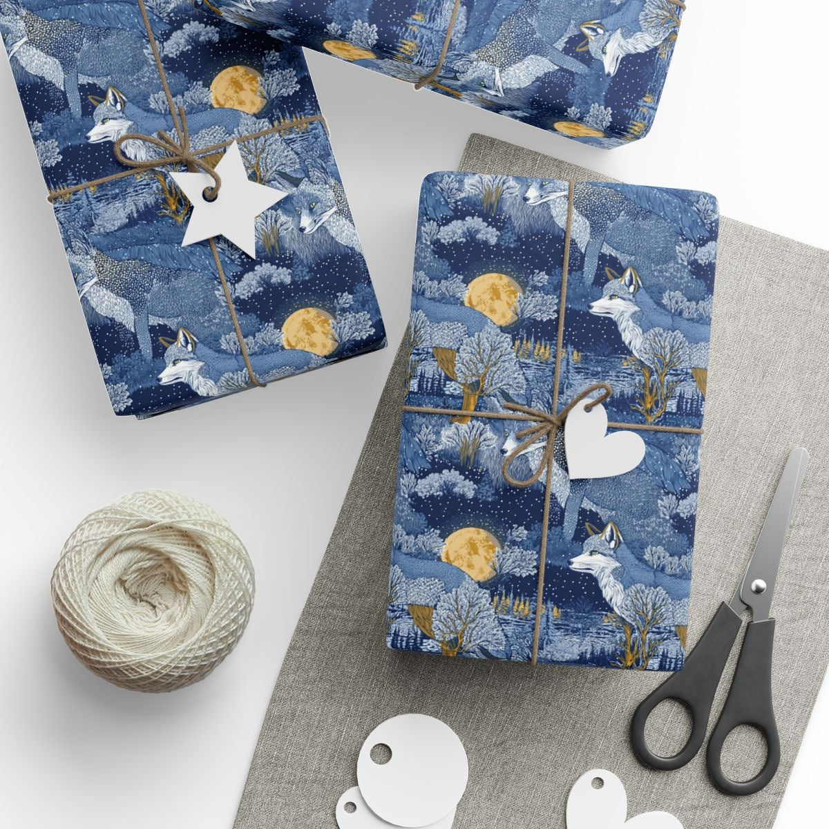 Midnight Foxes Weave Starlit Tales