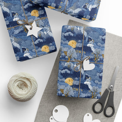 Midnight Foxes Weave Starlit Tales