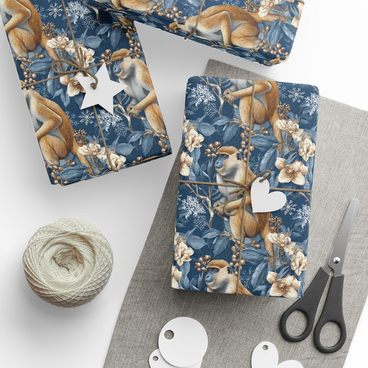 Winter's Primal Botanical Symphony