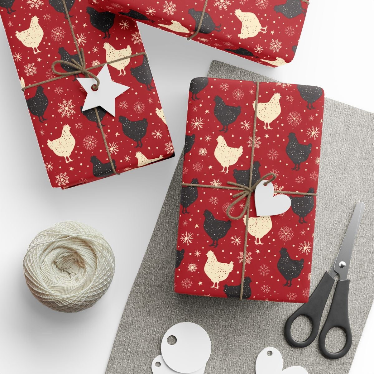 Farmyard Frost Dances Quietly