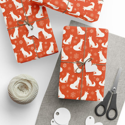 Arctic Foxes Dance Through Amber Light