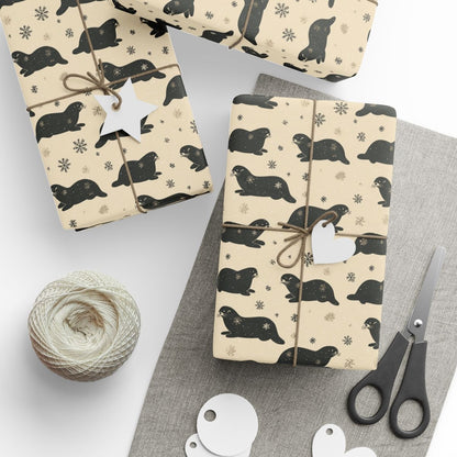 Seals Dancing Through Silent Snow