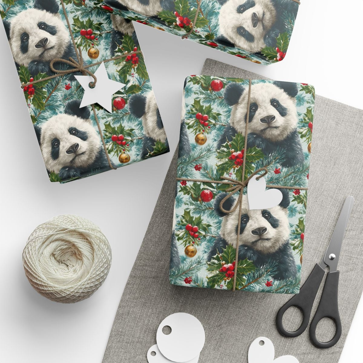 Festive Panda's Winter Wonderland