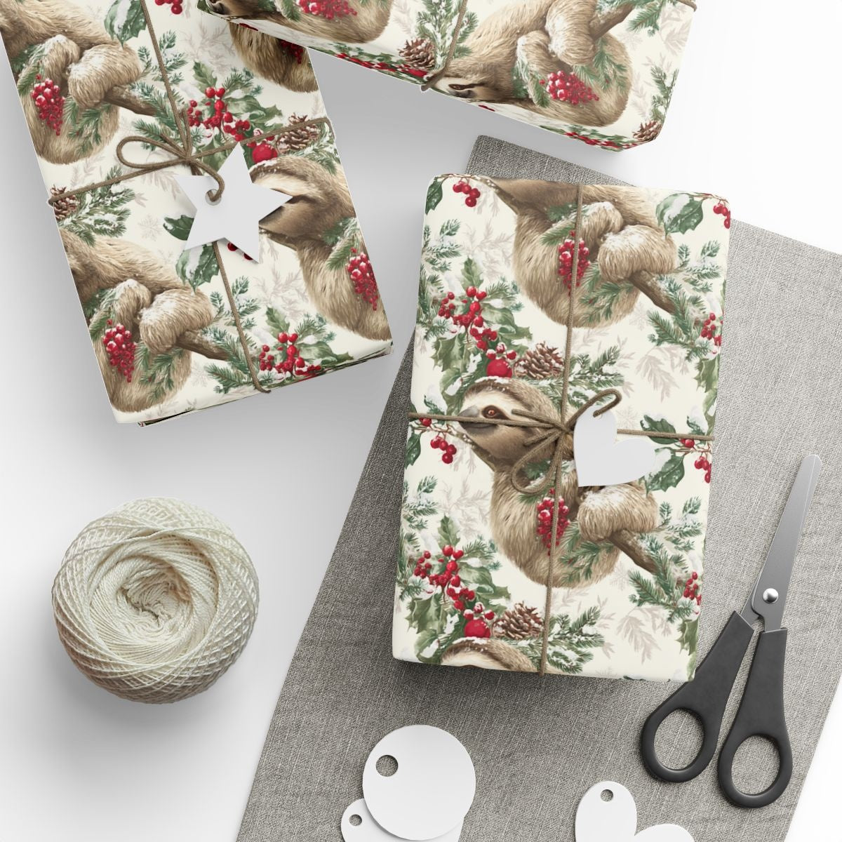 Winter's Soft Fur Holds Berries