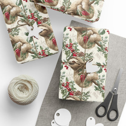 Winter's Soft Fur Holds Berries