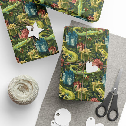 Lizards Wrap Their Festive Tales