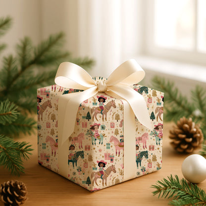 Holiday Hooves And Festive Flowers