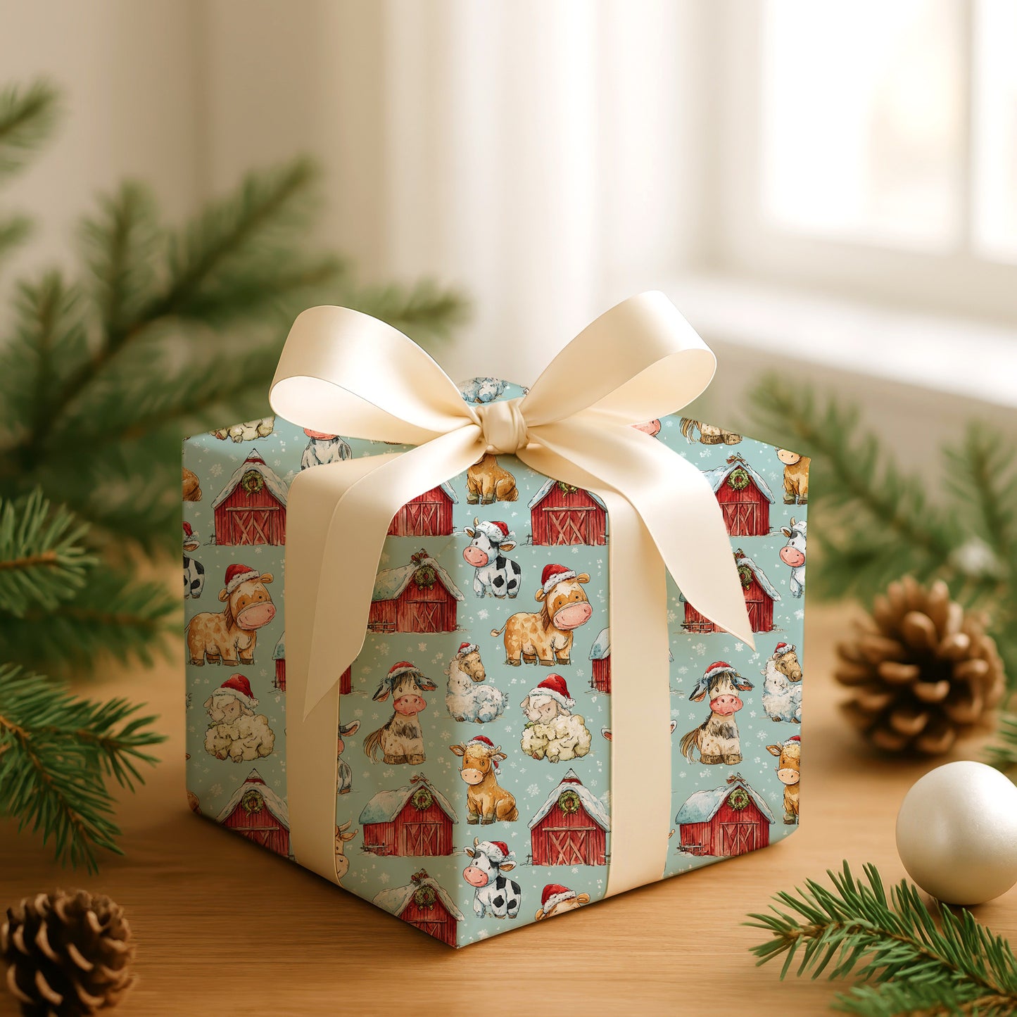 Barnyard Holidays Wear Festive Cheer