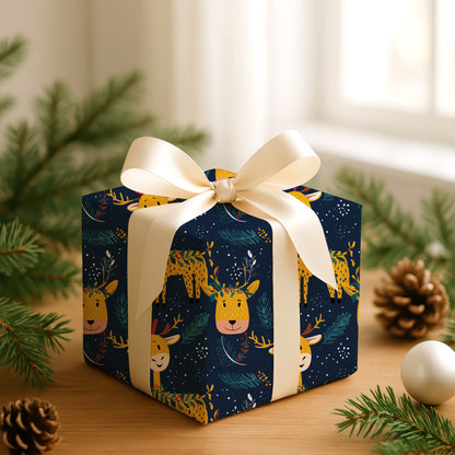 Starry Night Meets Woodland Friends