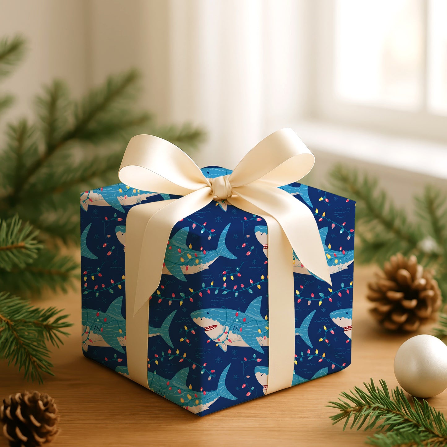 Sharks Swim Through Holiday Cheer