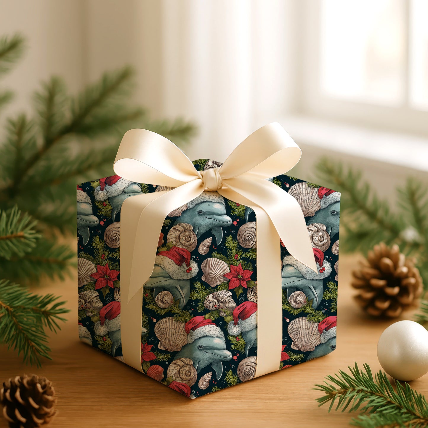 Dolphins Deck The Ocean's Halls