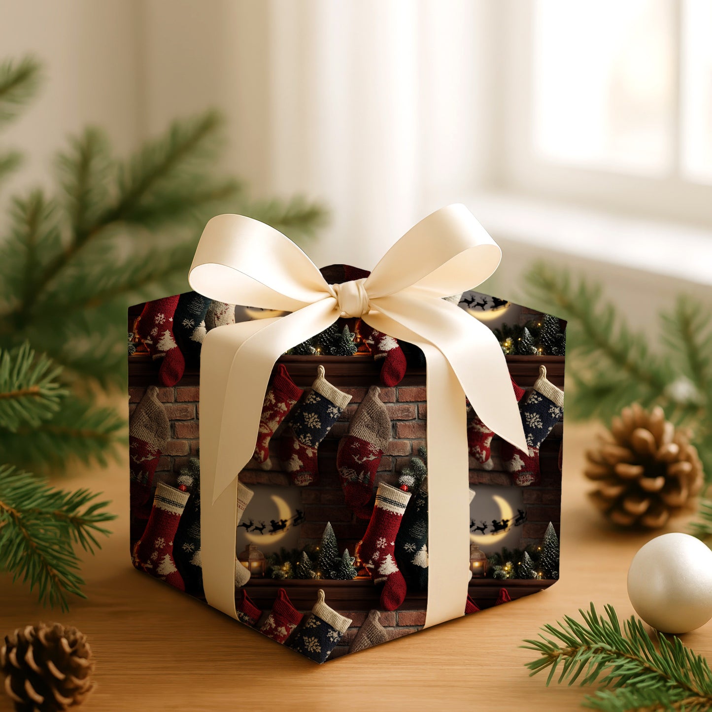 Woolen Wishes Await Santa's Flight