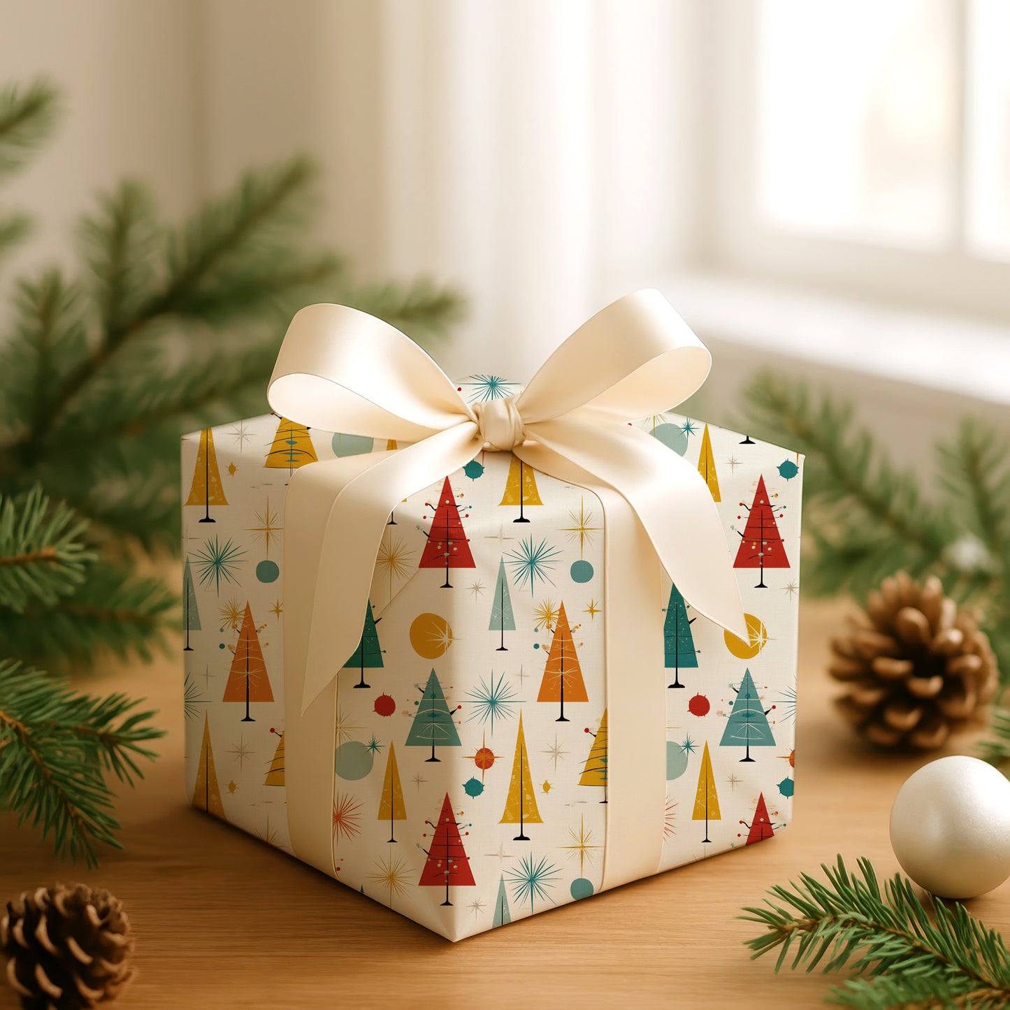 Mid-Century Festive Constellation Dance