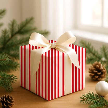 Crimson Lines Dance Boldly