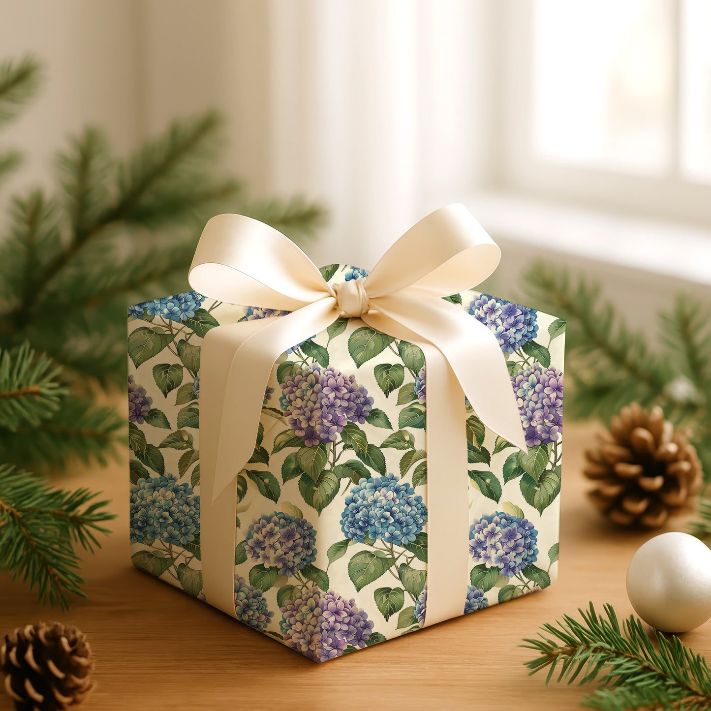 Soft Blues Dancing Through Leaves