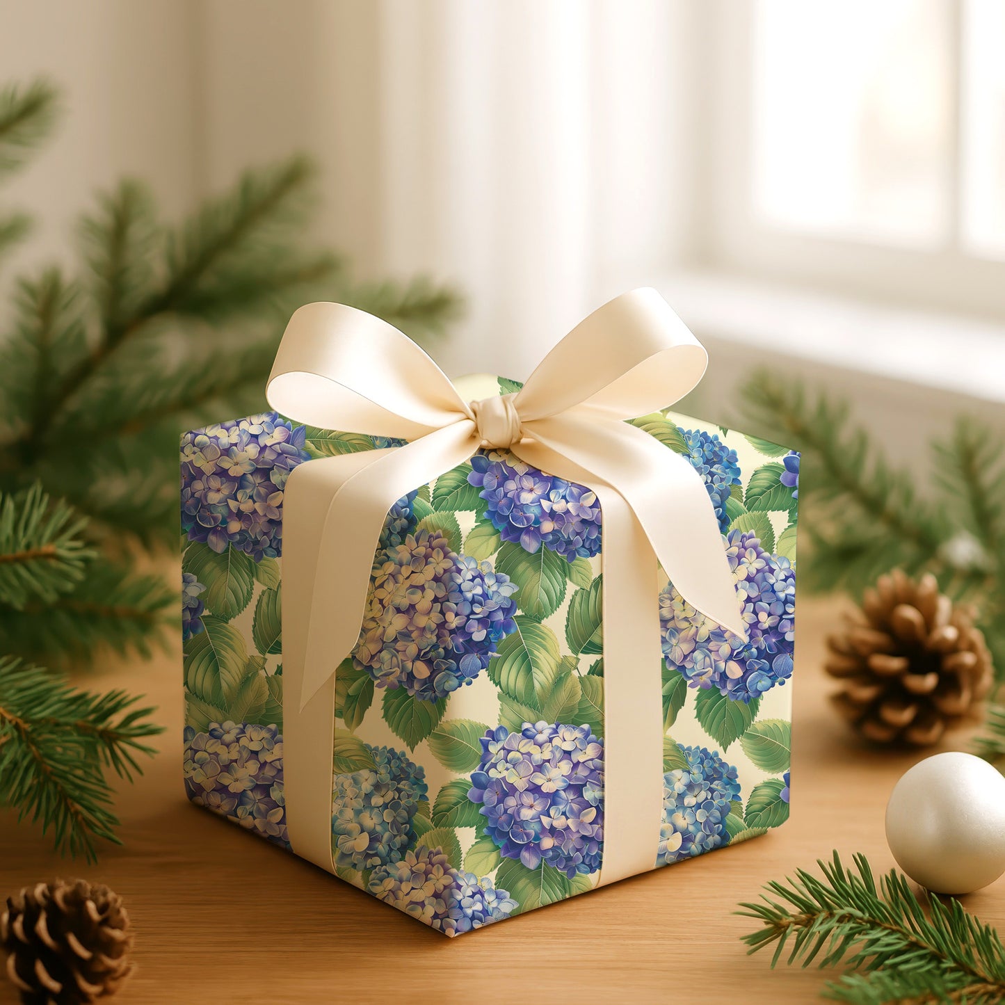 Summer's Blue Symphony Blooms