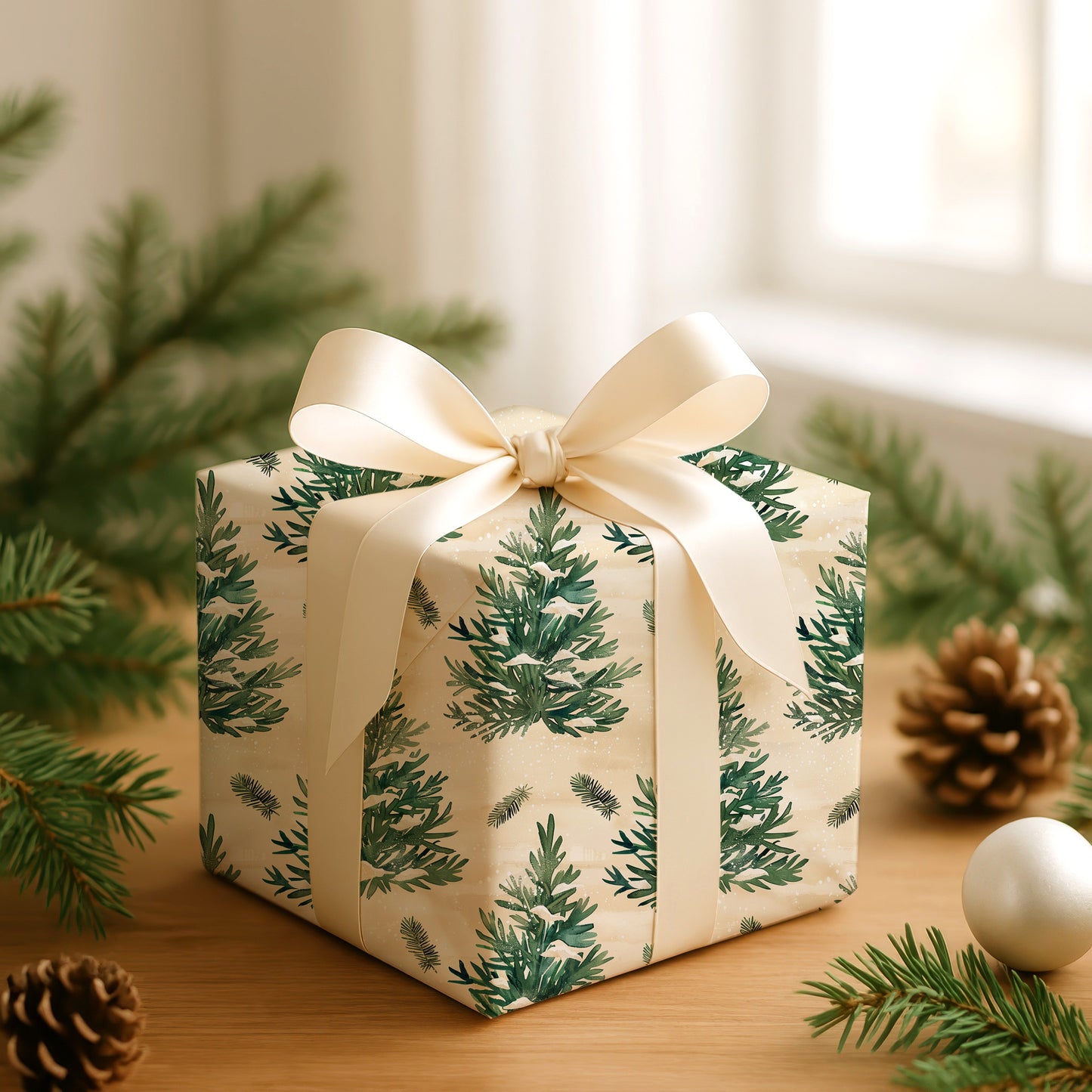 Winter's Evergreen Symphony