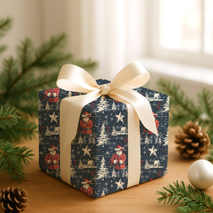 Frontier Santa's Starlit Journey