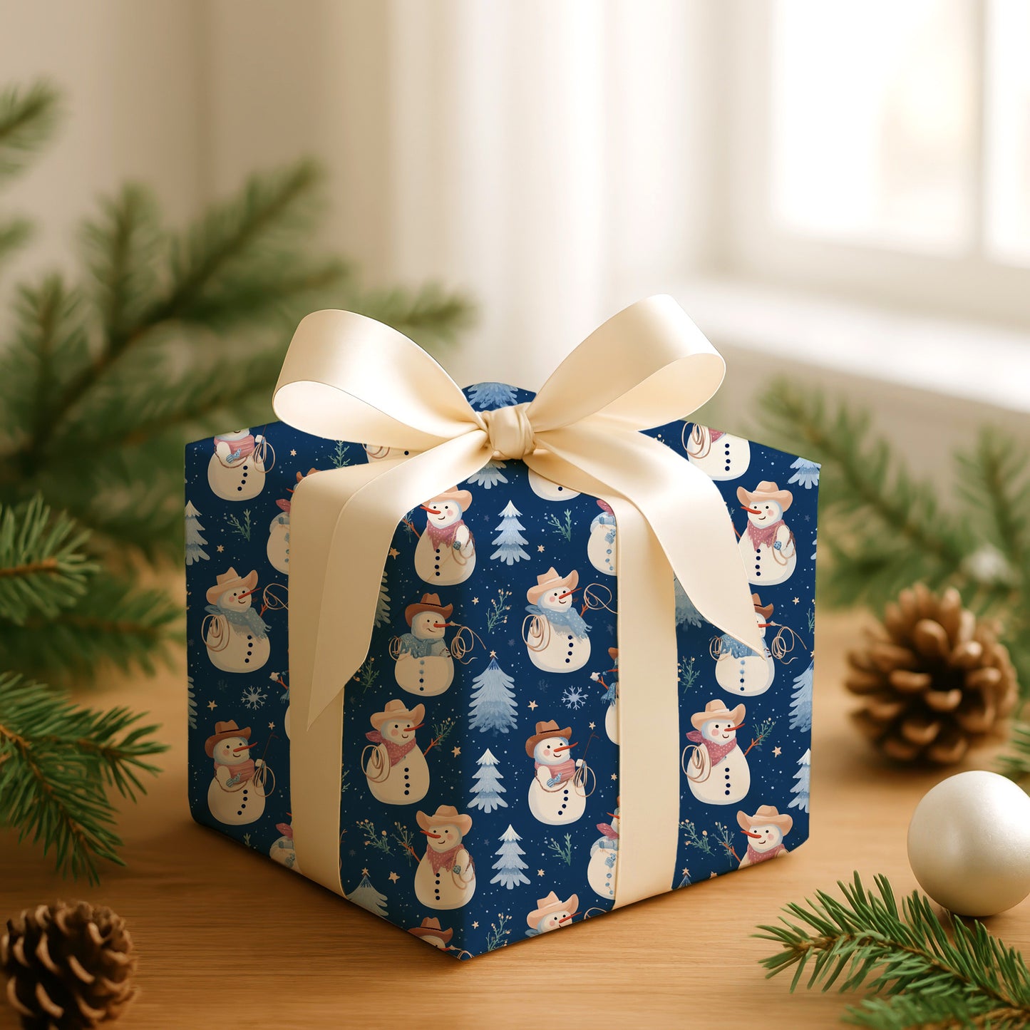 Snowmen Ride The Winter Range