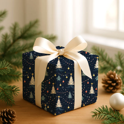 Starlight Dances Through Winter Trees