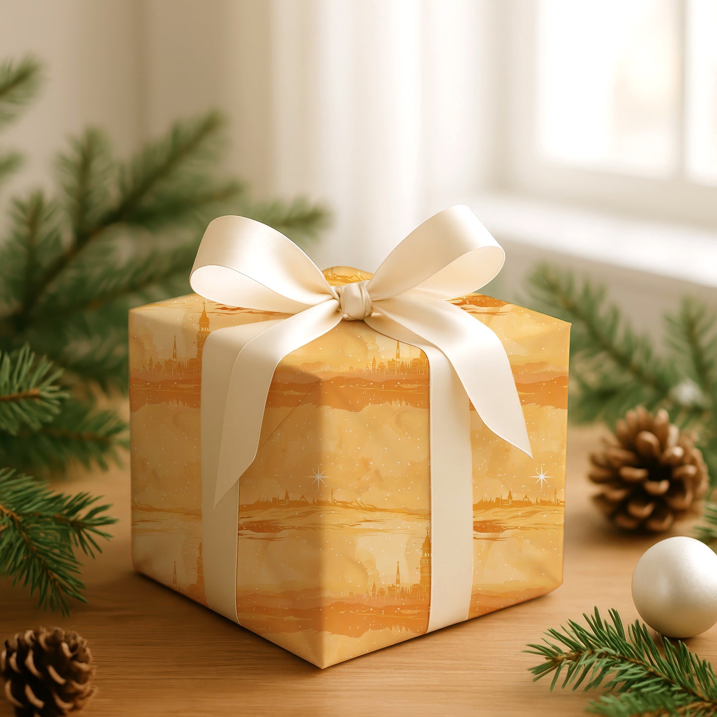 Golden Horizons Breathe Celestial Light