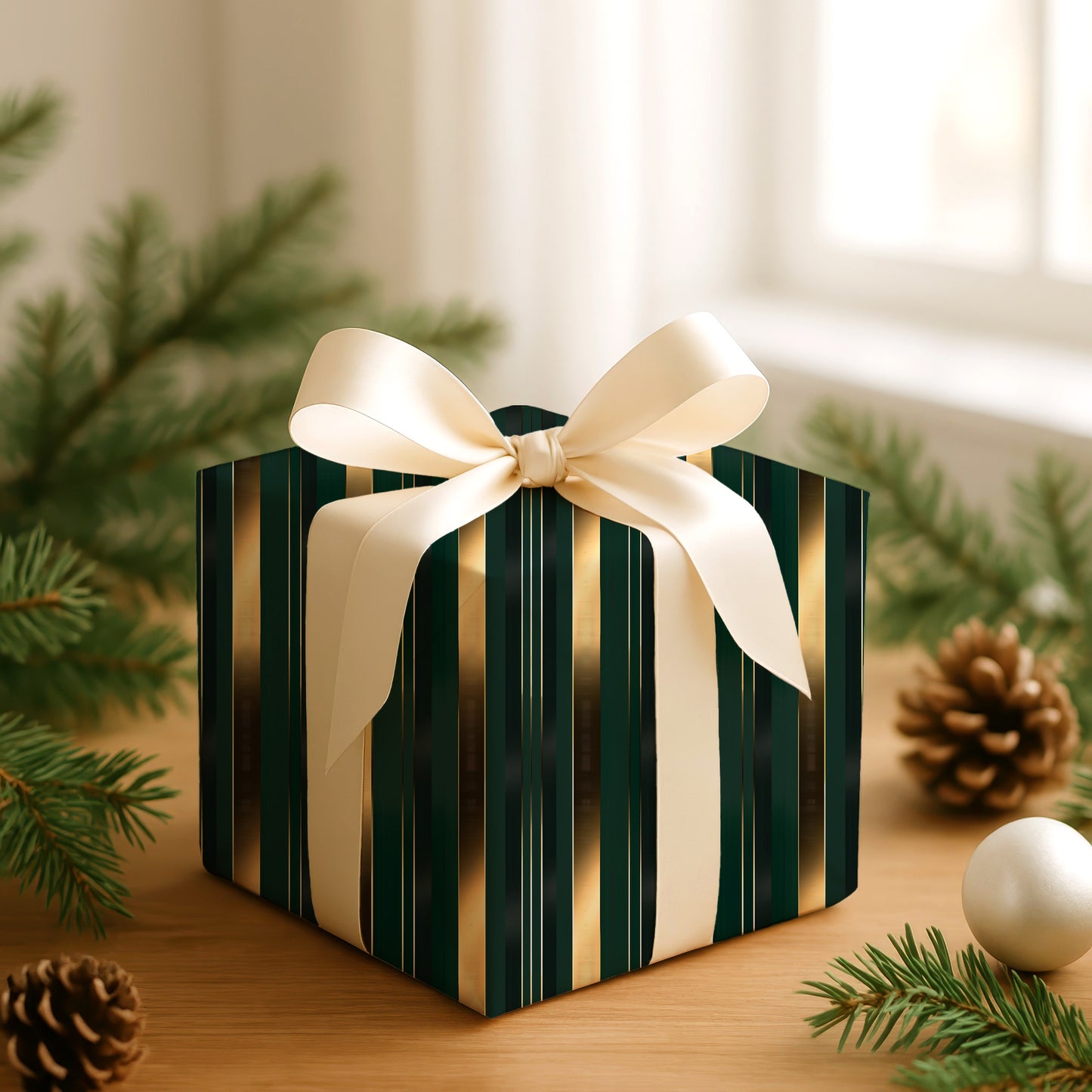 Emerald Corridors Of Golden Light