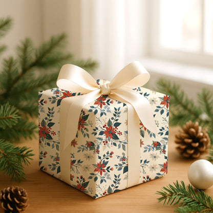 Winter Blooms Dance Softly