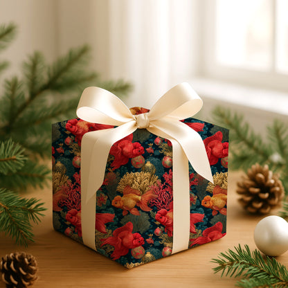 Goldfish Ballet Among Coral Dreams