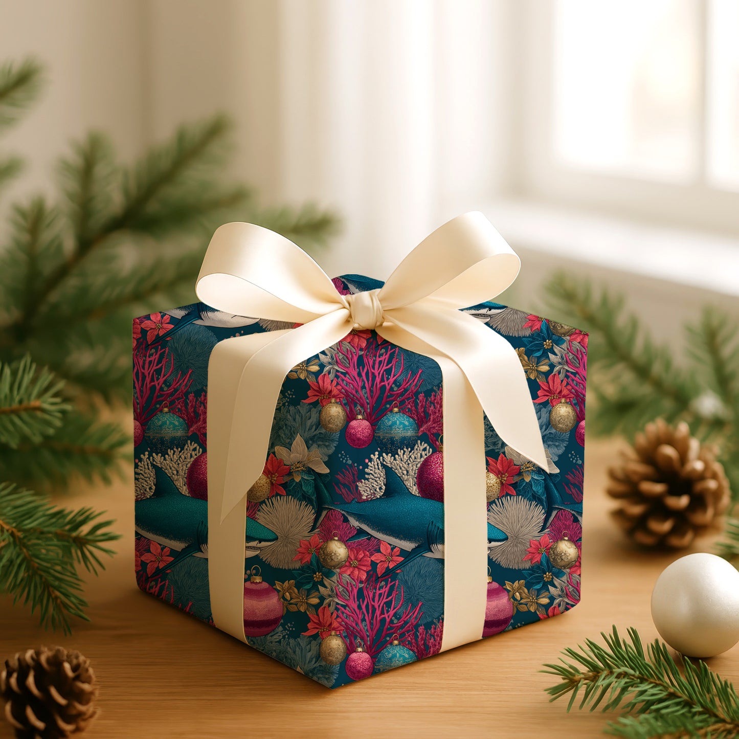 Shark Carols Through Coral Christmas