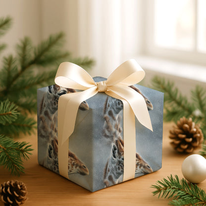 Soft Snow Crowns Distant Traveler