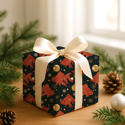 Winter Swims Through Crimson Dreams