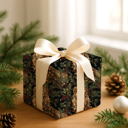 Regal Lights Amid Winter Branches