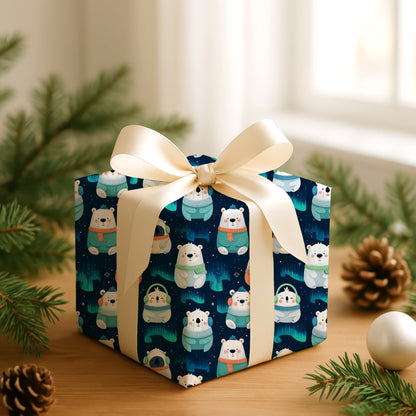 Arctic Friends Dancing Through Starlight