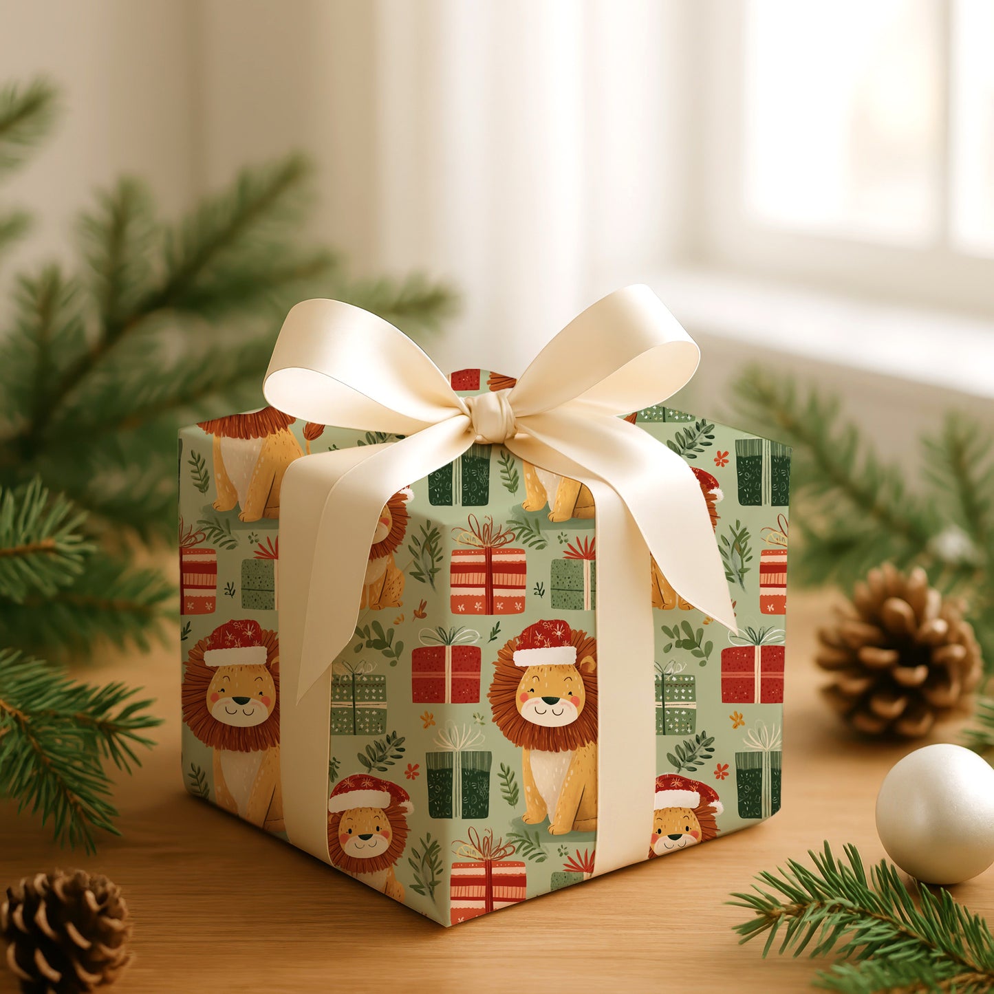 Lions Unwrap Holiday Cheer