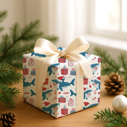 Shark Season's Festive Underwater Cheer