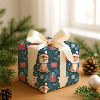 Festive Tigers Unwrap Holiday Cheer