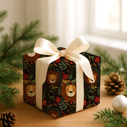 Lions Bloom Among Crimson Berries