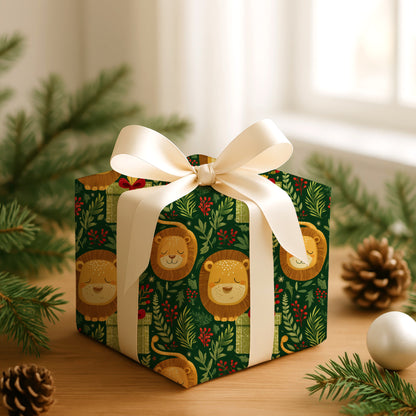Lions Wrap Gifts With Gentle Joy