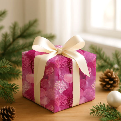 Pink Forests Bloom In Stillness