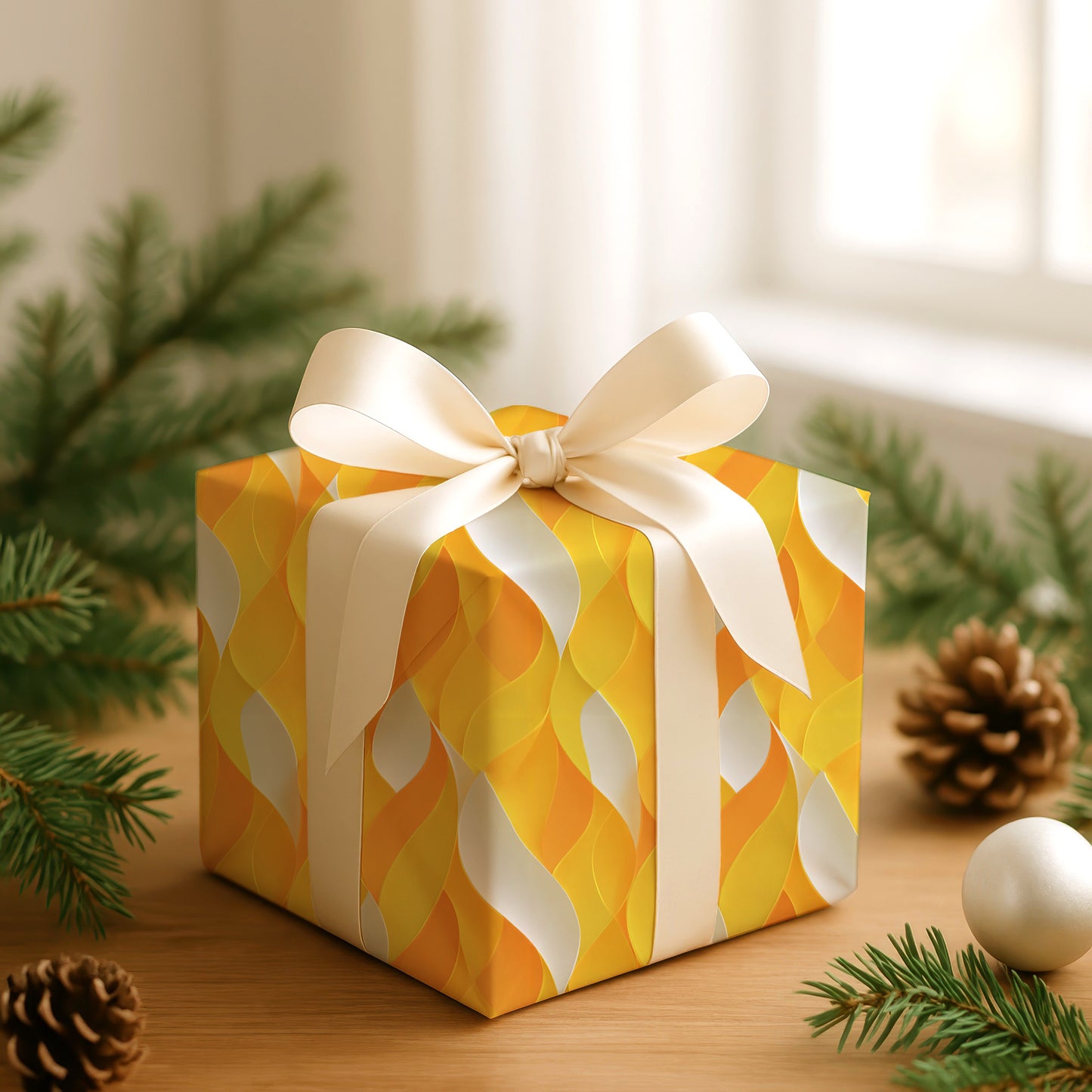 Golden Flames Dance In Silence