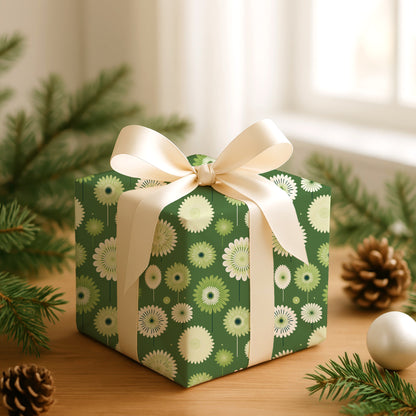 Green Meadows Dance With Petals