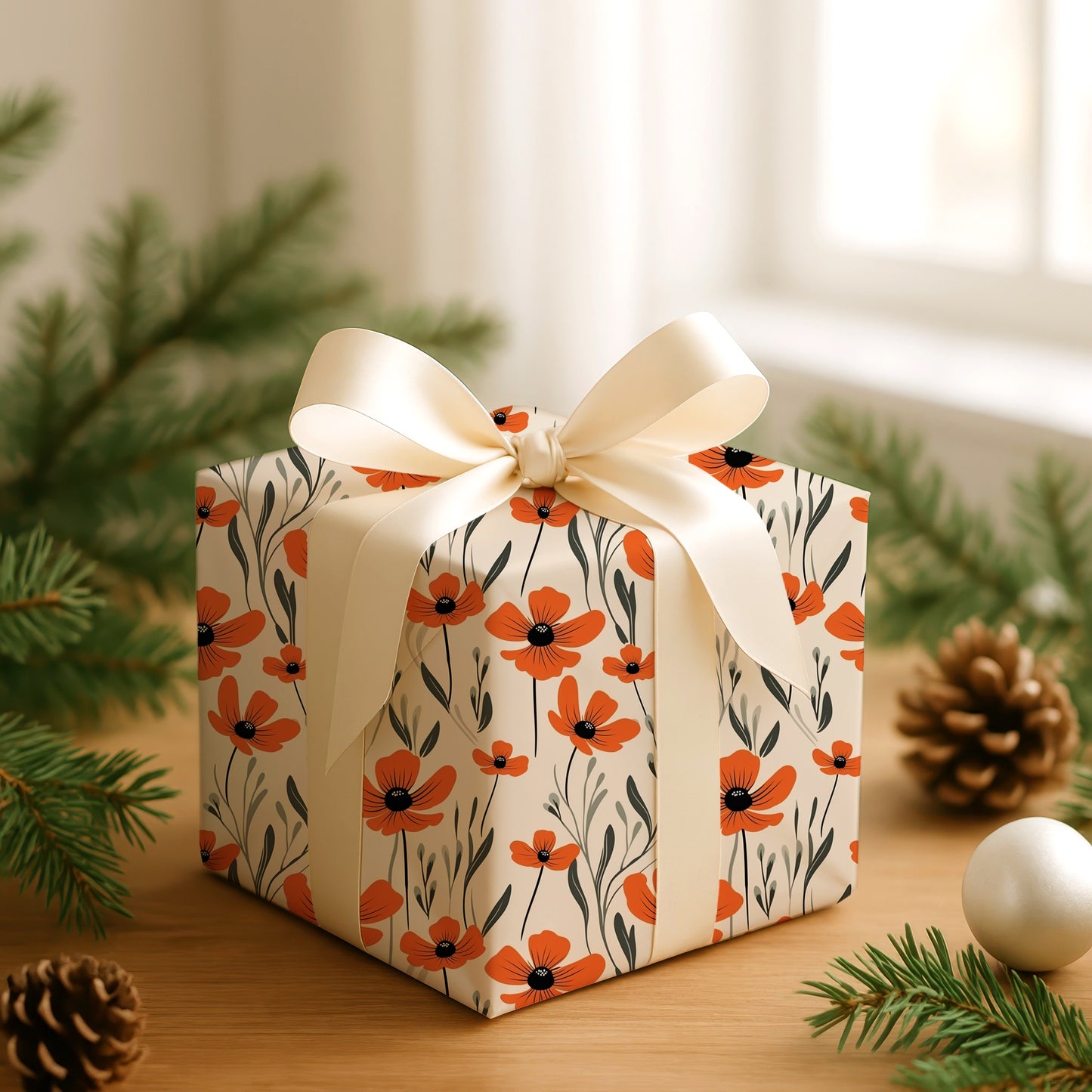 Autumn's Orange Blossom Symphony