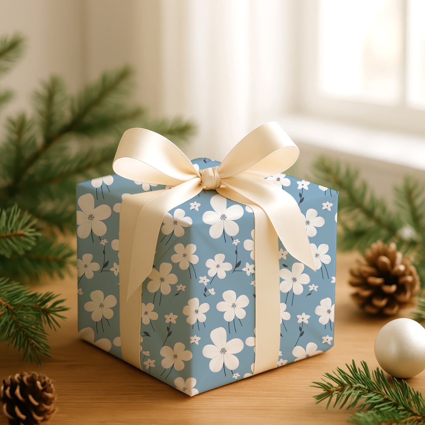 Blue Skies Bloom With Grace