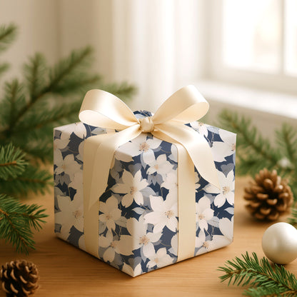 Soft Petals Dance Against Midnight