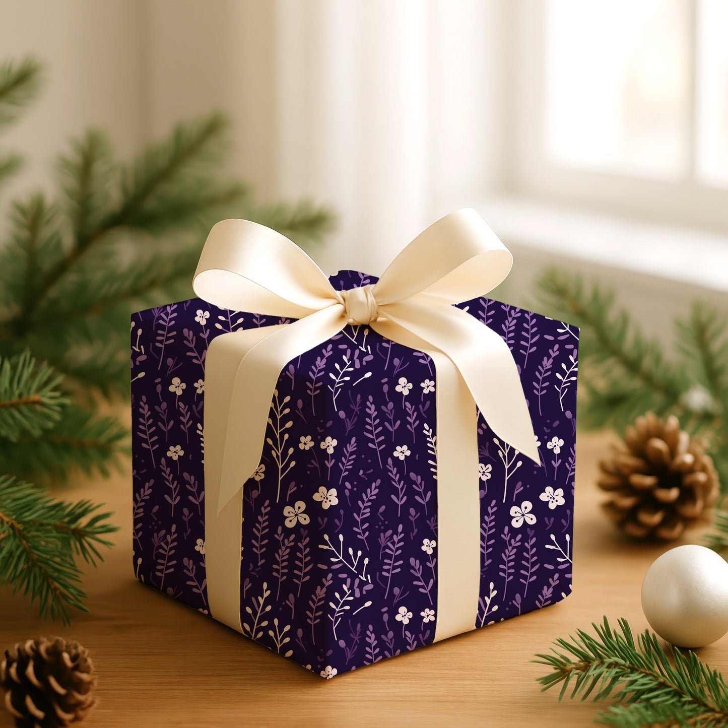 Purple Nights Bloom Softly