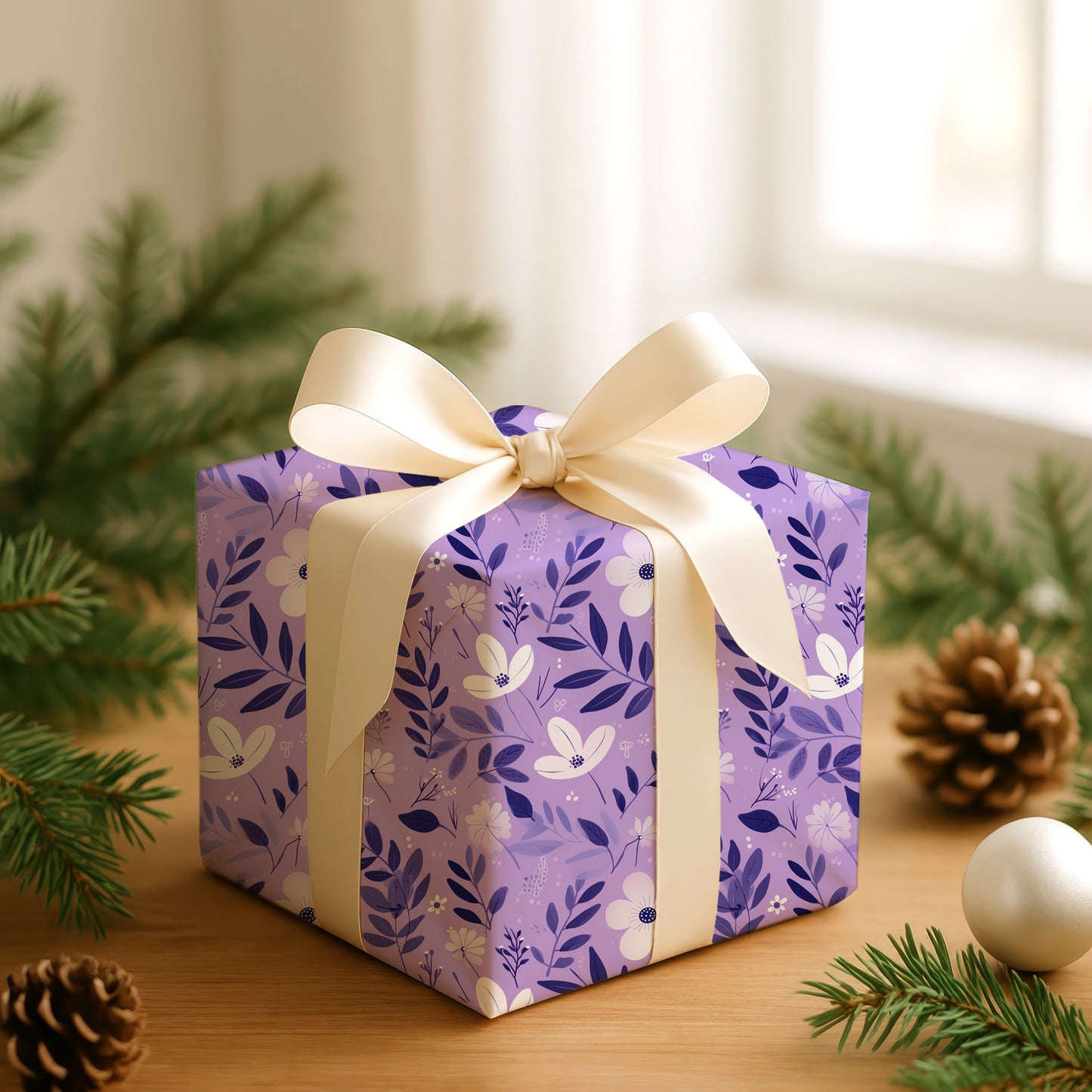 Lavender Blooms Dance Softly