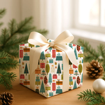 Joyful Evergreens and Wrapped Delights