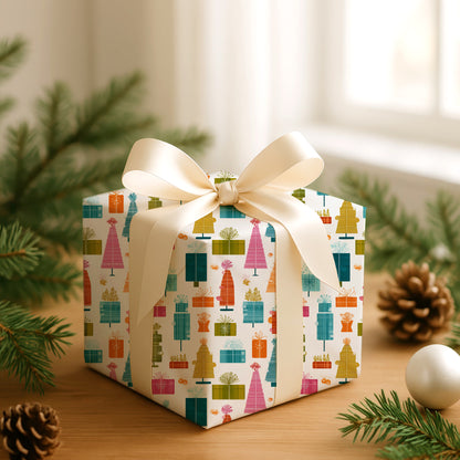 Festive Geometry Of Holiday Cheer